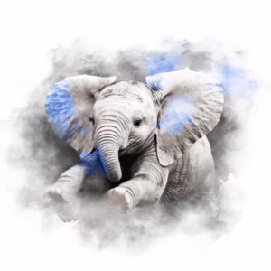 BLUE BABY - ELEPHANT